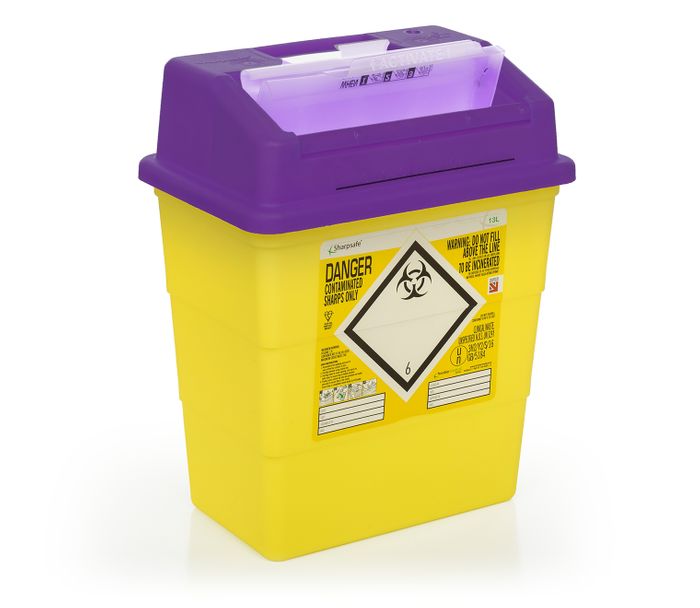 Sharpsafe 13 Litre (Protected Access Option Available)
